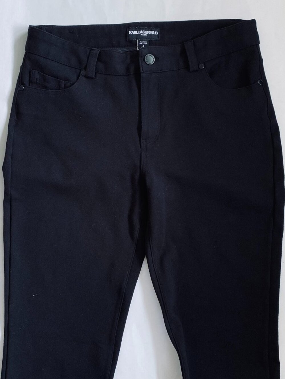 Karl Lagerfeld Paris Womens Stretch Pants